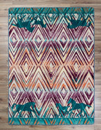 Trotting Horses Rug Collection
