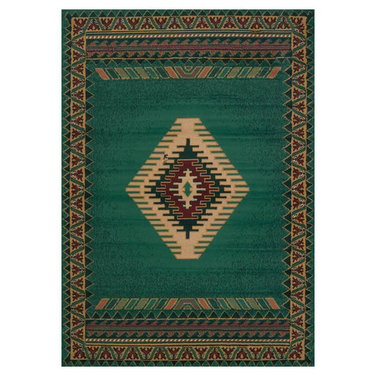 Tucson Green Rug Collection