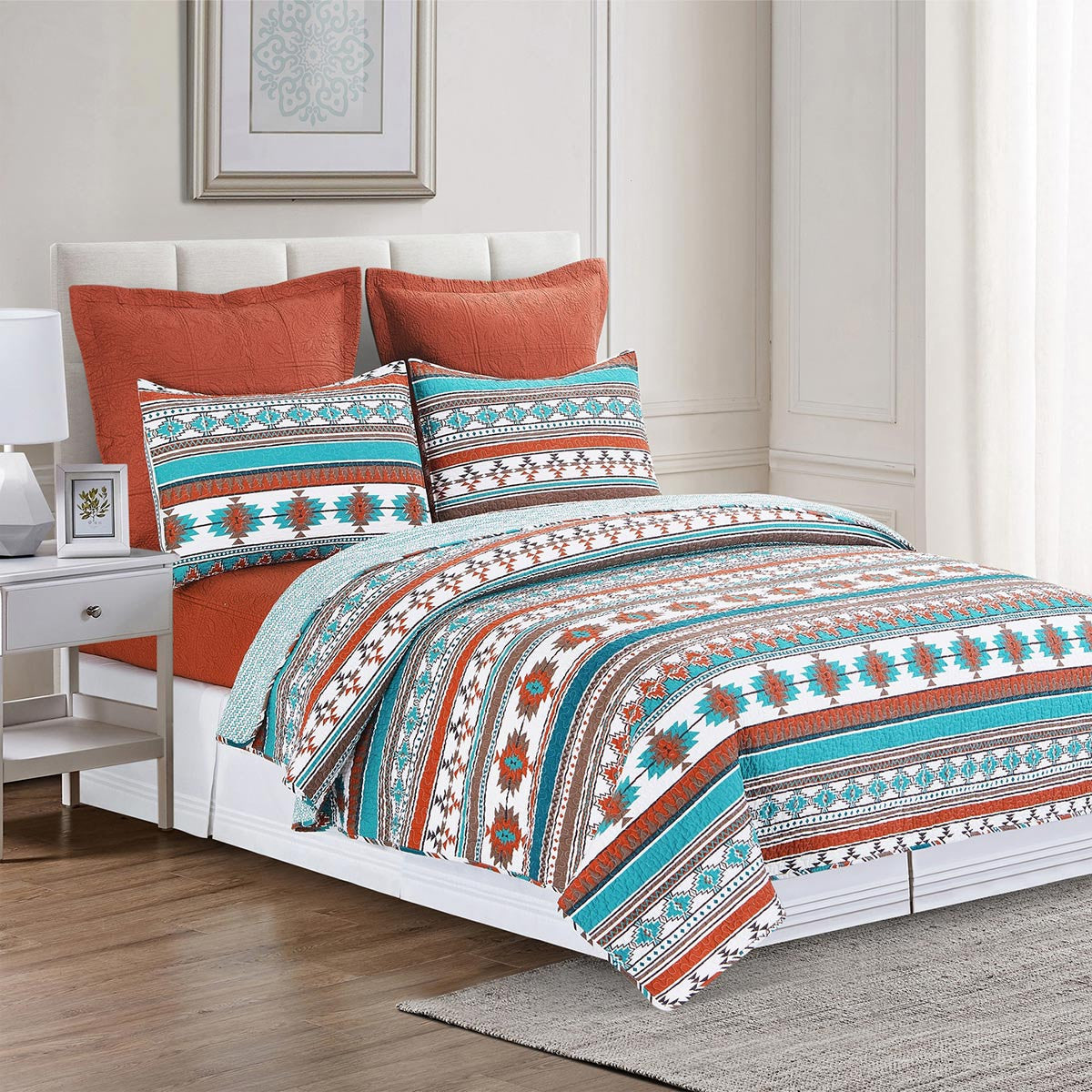 Turquoise Mirage Quilt Collection