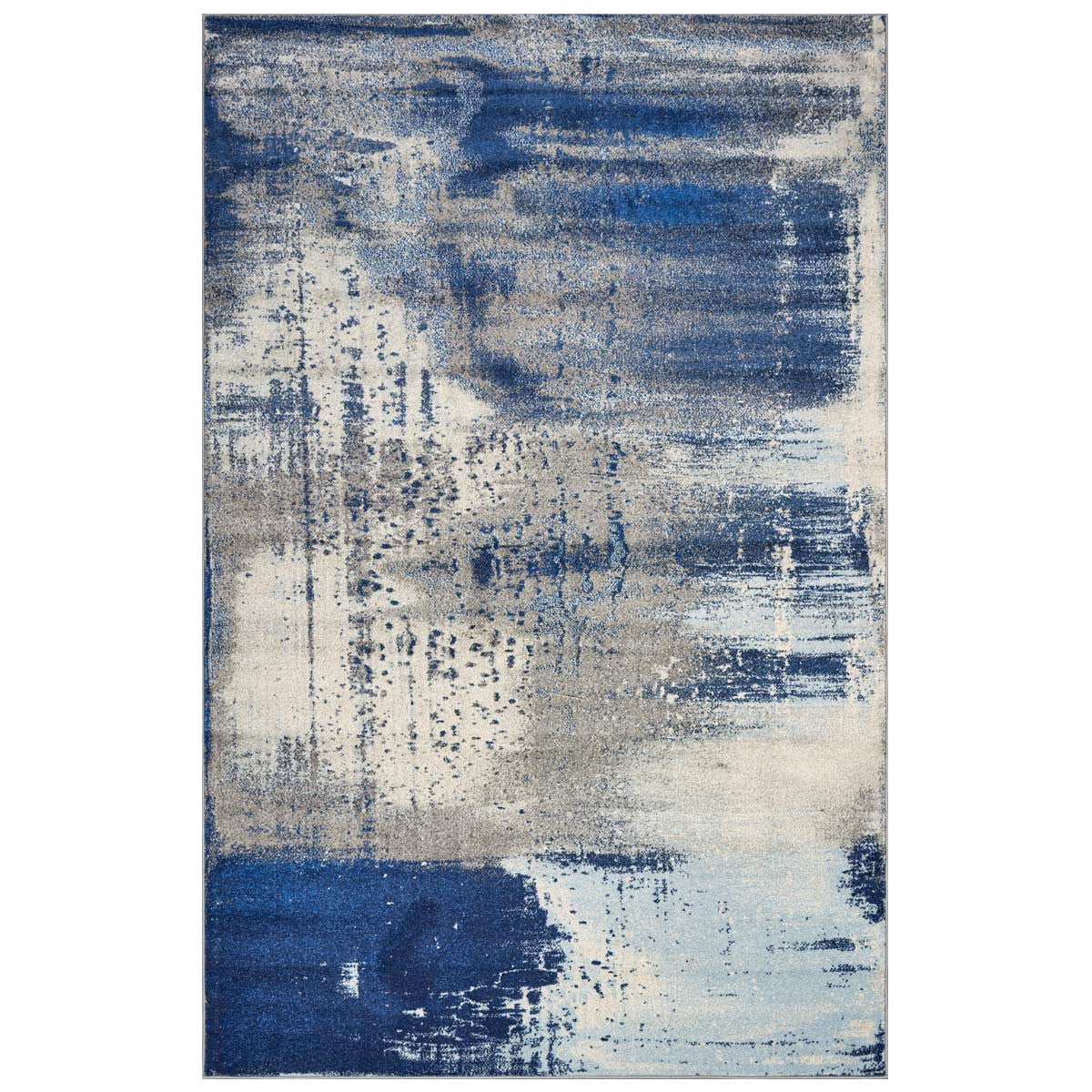 Weathered Denim Rug Collection