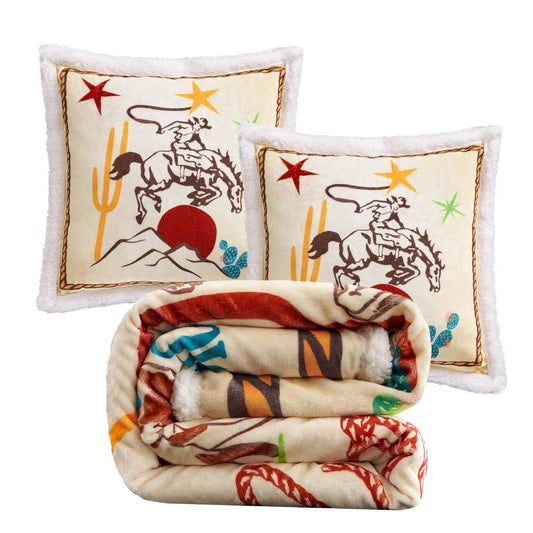 Western Adventure Pillow & Throw Collection
