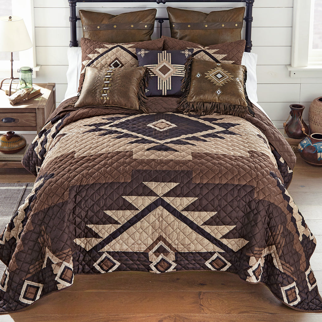 Whiskey Creek Quilt Bed Set - King