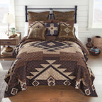 Whiskey Creek Quilt Bed Set - Queen