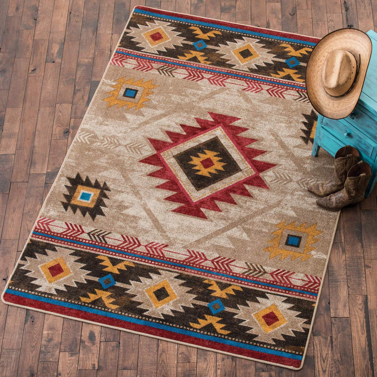 Whiskey River Natural Rug Collection