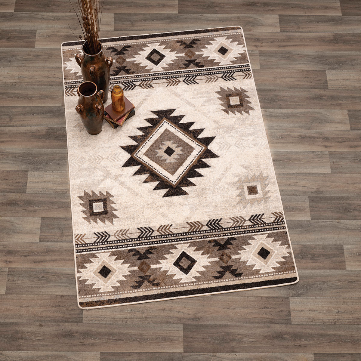 Whiskey River Neutral Rug - 11 x 13