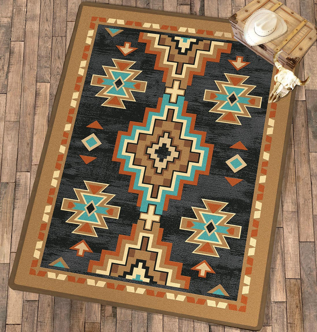 Wind River Rug Pattern Wind River Rug Collection | Lone Star Western Decor