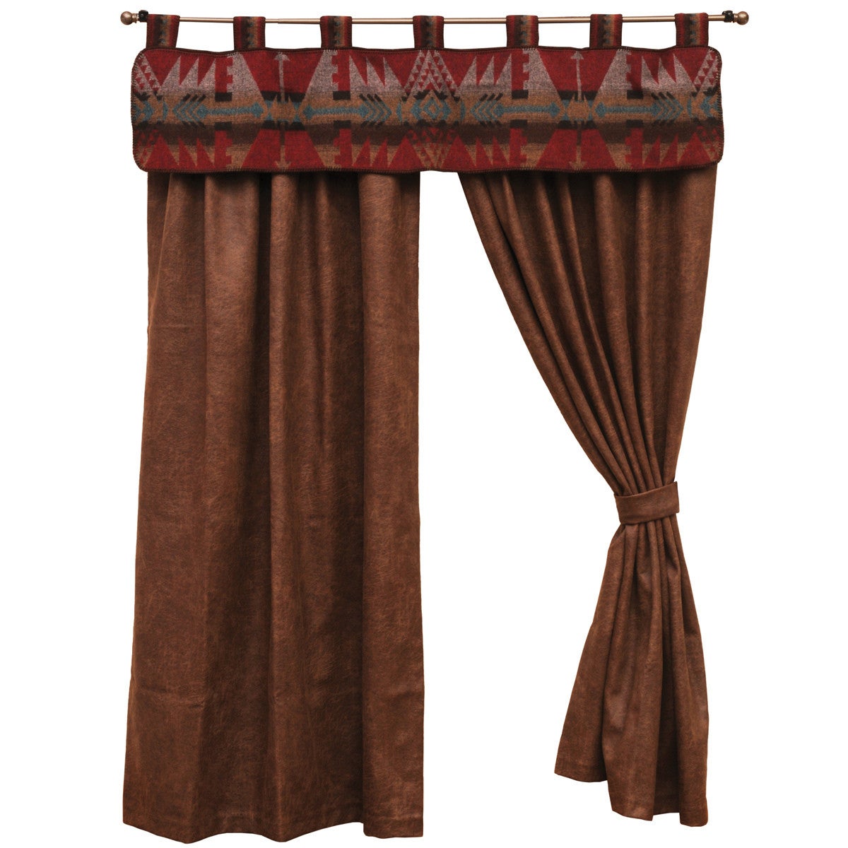 Yellowstone III Drapes \u0026 Tiebacks, image size:1280x1280