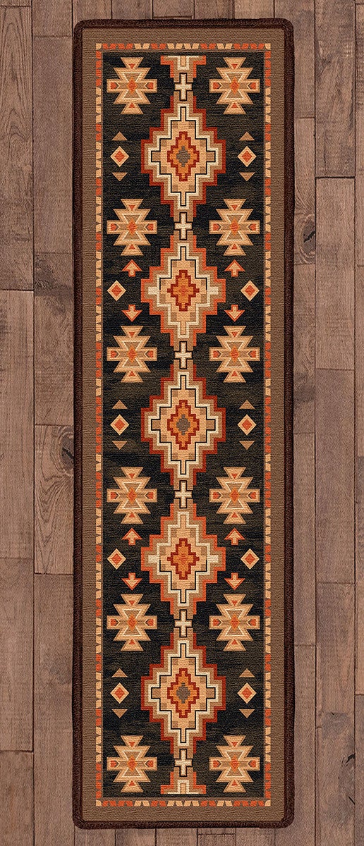 Southwestern Rugs | Black Ridge Rug Collection | Lone Star Western Decor