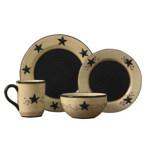 Country Living Stars Dinnerware