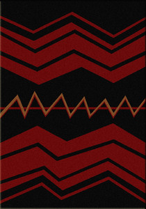 War Path Black Rug Collection
