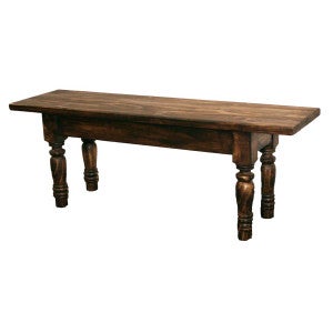 Brown Gathering Benches