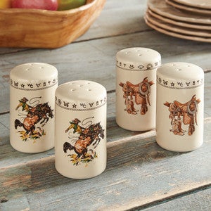 Western Salt & Pepper Shaker Sets