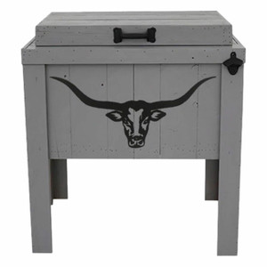 Longhorn Face Single Cooler