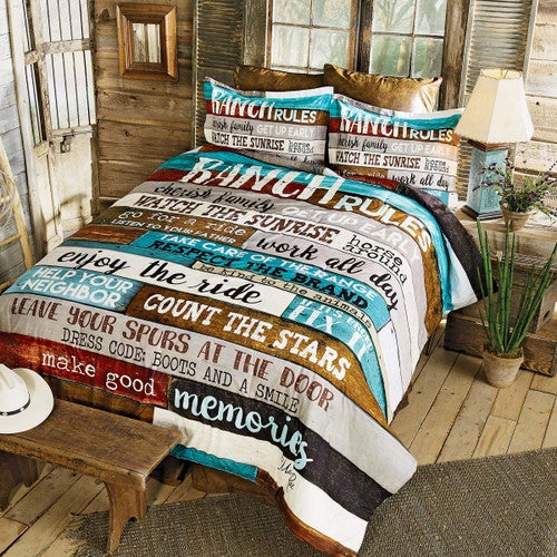 Ranch Commandments Bedding Collection