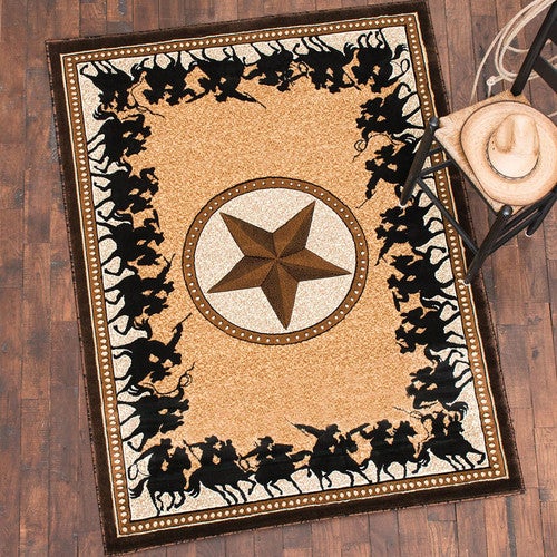 Lone Star Riders Berber Rug Collection