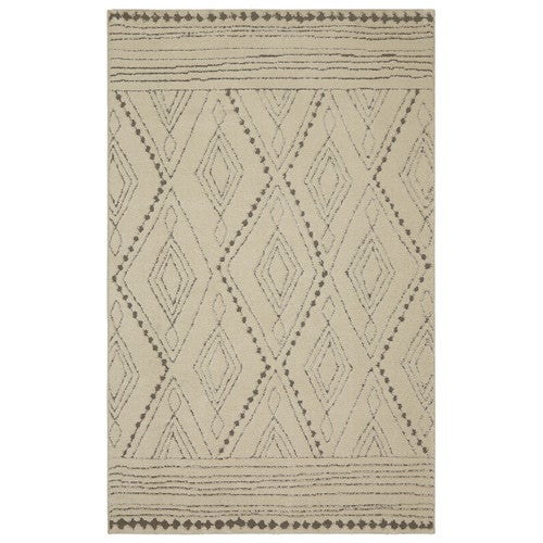 Cream Diamond Lines Rug Collection