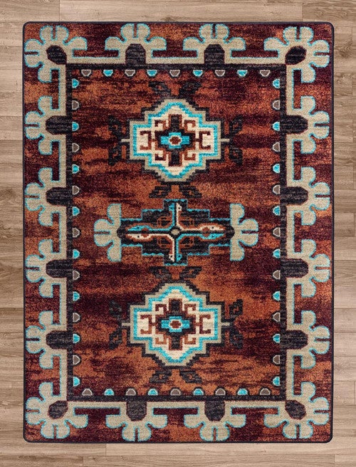Bozeman Rust Rug Collection