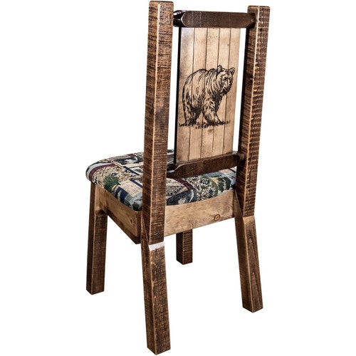 Ranchman's Woodland Upholstery Side Chairs