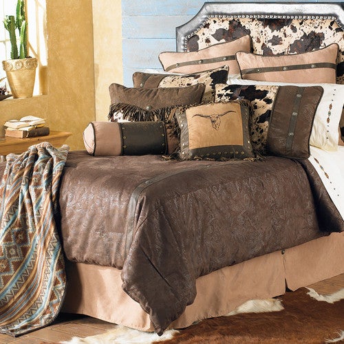 Caldwell Cowhide Bedding Collection
