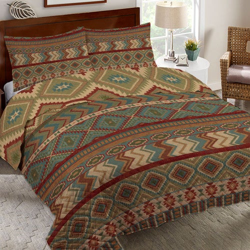 Country Mood Sage Quilt Collection
