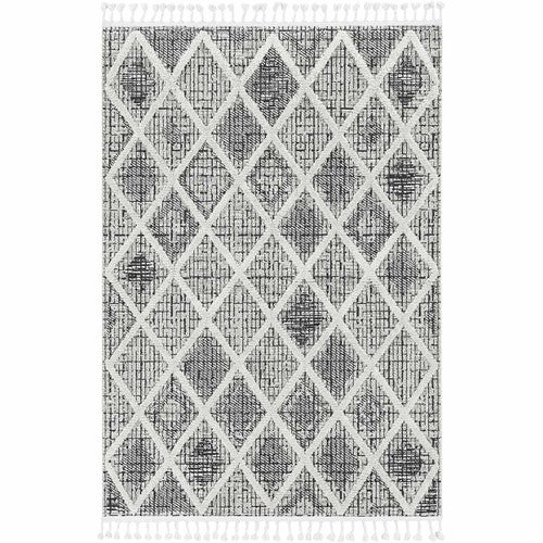 Charcoal Diamonds Rug Collection