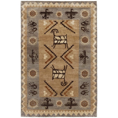 Sandy Petroglyphs Rug Collection