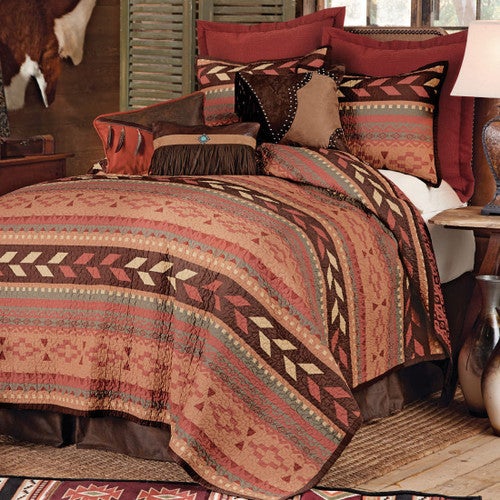 Broken Arrow Quilt Bedding Collection