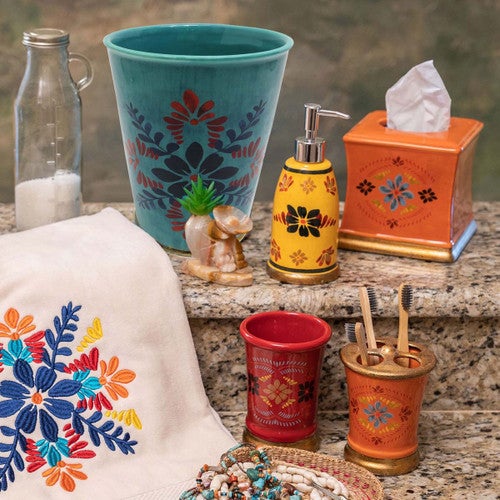 Southwest Bloom Bath Accessories
