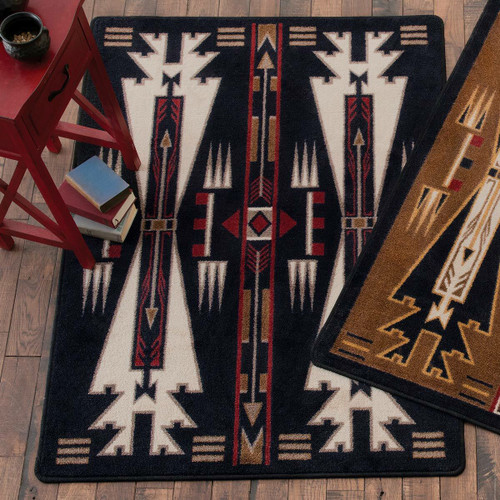 Horse Blanket Black Rug Collection