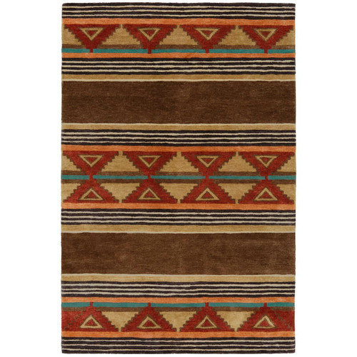 Taos Brown Rug Collection