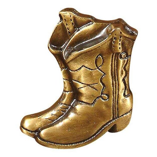 Boots Metal Cabinet Knob - Set of 2