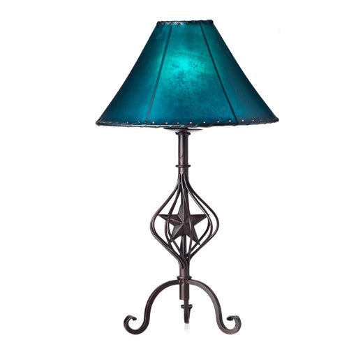 Curved Lone Star Table Lamp