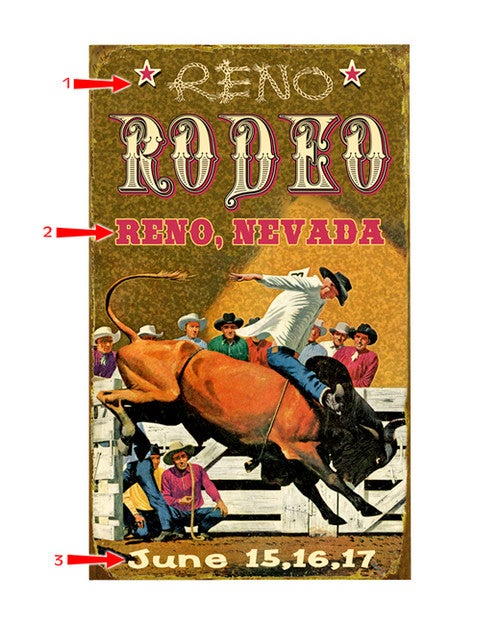 Rodeo Sign