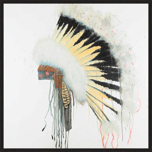 Abstract Headdress I Canvas Art
