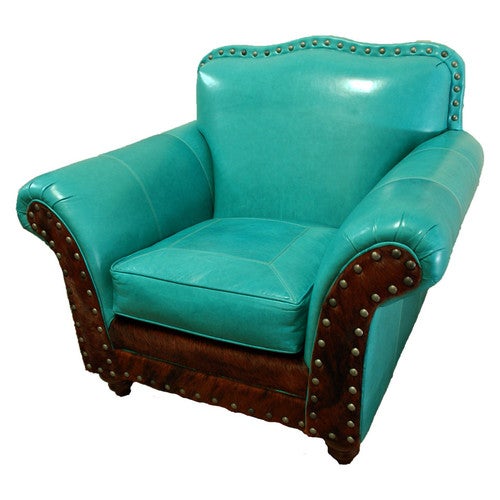 Turquoise Mountain Club Chair