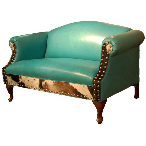 Turquoise Mountain Settee