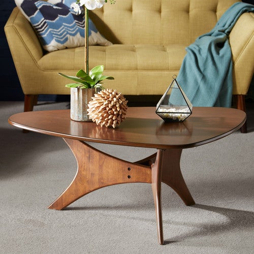 Arrowhead Wood Coffee Table - Brown