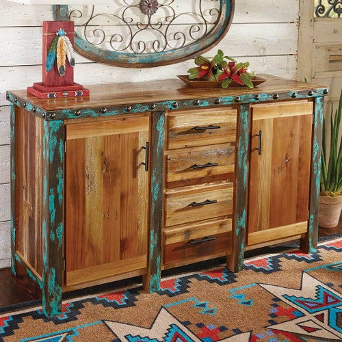 Azul Barnwood Buffet/Cabinet