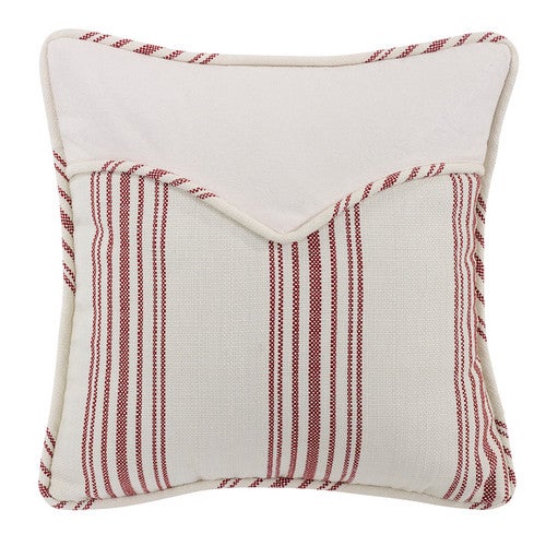 Bandana Red Stripe Envelope Pillow