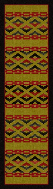 Basket Weave Rug - 2 x 8