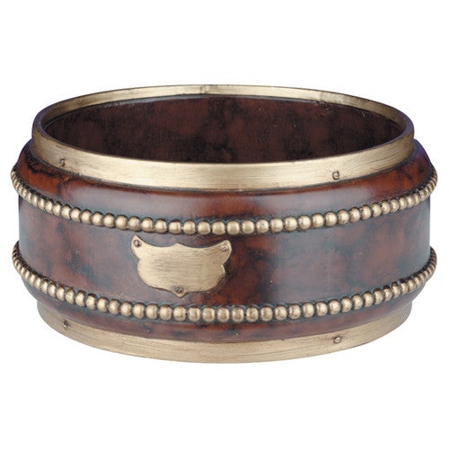Beaded Round Bowl