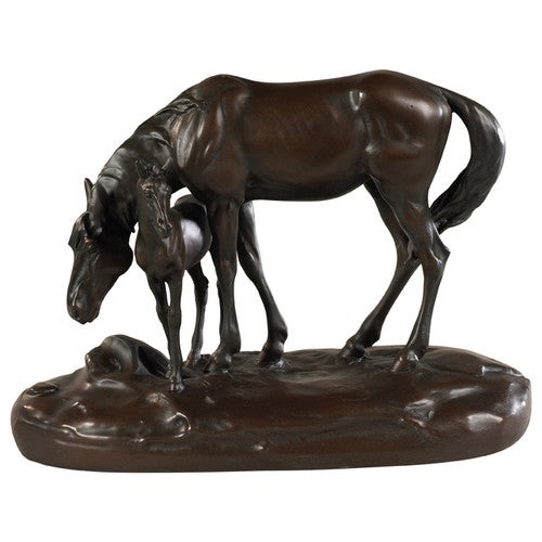 Better Stay Here Horse Sculpture