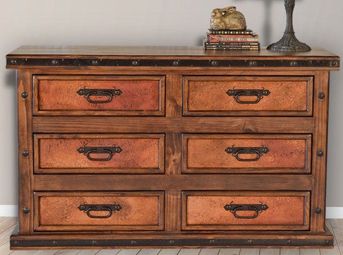 Natural Patina Copper Dresser