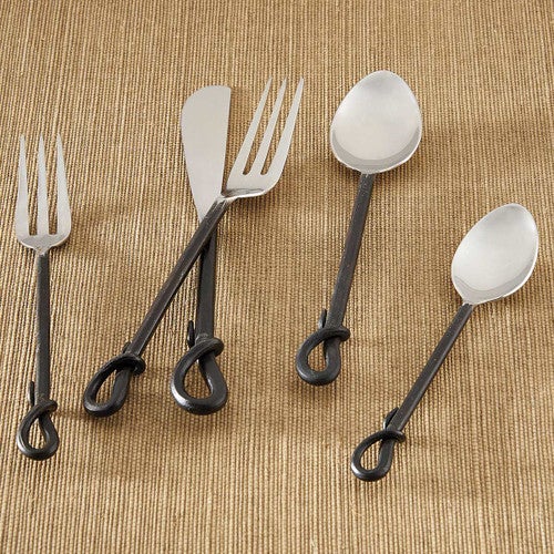Blacksmith Loop 5 Piece Flatware Set