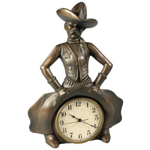Bowlegged Cowboy Clock