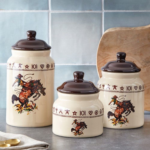 Bronco & Brands Canister Set - OUT OF STOCK