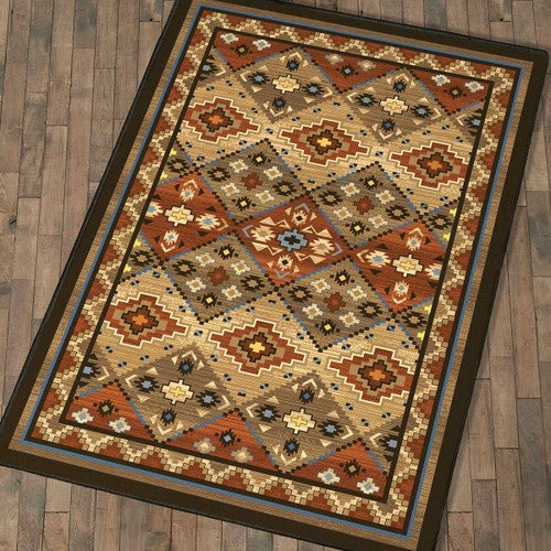 Buffalo Lodge Rug - 8 x 11