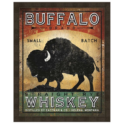 Buffalo Whiskey Framed Print