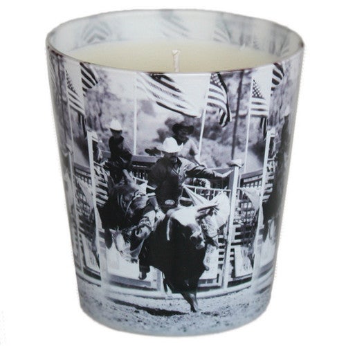 Bull Rider Candle
