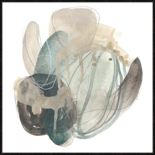 Cactus Impressions I Canvas Art